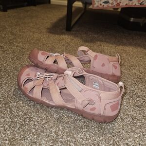 Keen Pink Seacamp Sneaker Sandals